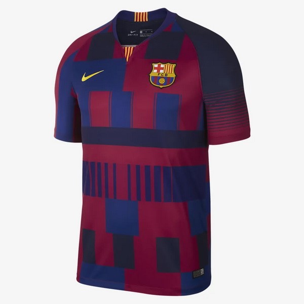 Tailandia Camiseta Barcelona 20th Azul Rojo